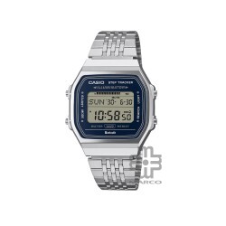 Casio Vintage ABL-100WE-2A Silver Stainless Steel Band Men Watch / Women Watch