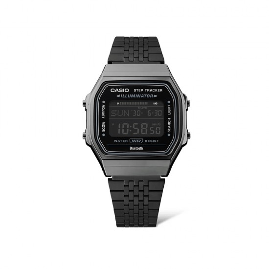 Casio Vintage ABL-100WEGG-1B Black Stainless Steel Band Men Watch / Women Watch