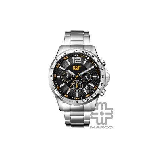 Caterpillar Boston Chrono AD-143-11-131 Black Stainless Steel Chrono Analog Watch | 44M | 2Y Warranty Caterpillar Boston Chrono AD-143-11-131 Black Stainless Steel Chrono Analog Watch | 44M | 2Y Warranty