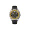Caterpillar Boston Chrono AD-143-34-137 Black Yellow Leather Chrono Analog Watch | 44M | 2Y Warranty