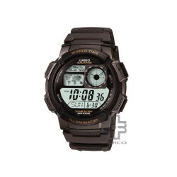 Casio General AE-1000W-1AV Black Resin Band Men Watch