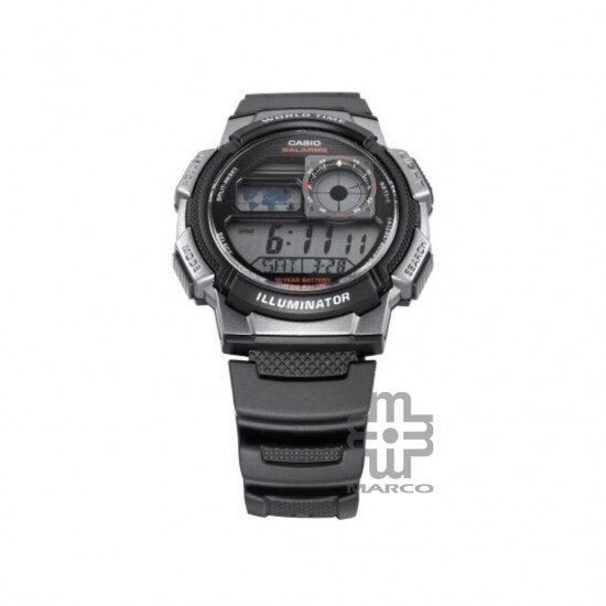 Casio General AE-1000W-1BV Black Resin Band Men Watch