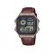 Casio General AE-1200WHL-5AV Brown Leather Band Men Watch