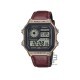 Casio General AE-1200WHL-5AV Brown Leather Band Men Watch Casio General AE-1200WHL-5AV Brown Leather Band Men Watch