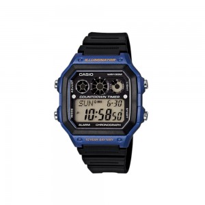 Casio General AE-1300WH-2A Blue Resin Band Men Watch