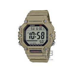Casio General AE-1600H-5AV Khaki Resin Band Men Watch