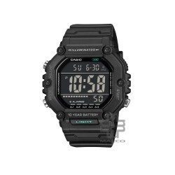 Casio General AE-1600HX-1BV Black Resin Band Men Watch