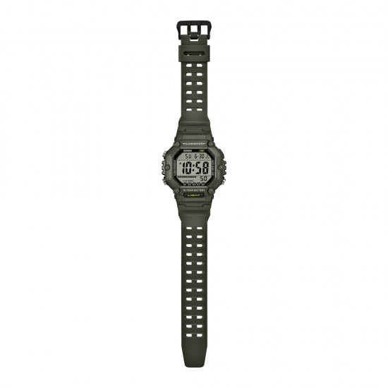Casio General AE-1600HX-3AV Green Resin Band Men Watch