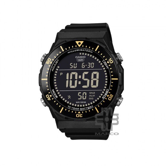 Casio General AE-1700H-1BV Black Resin Band Men Watch