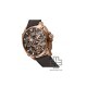 Caterpillar Tokyo AJ-191-35-129 Black Rose Gold Leather Analog Watch | 3 Hand Movement | 44MM | 2Y Warranty