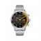Caterpillar Sail AK-149-11-127 | Black & Yellow Stainless Steel | Analog Watch | Multi Movement | 46MM | 2Y Warranty