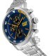 Caterpillar Sail AK-149-11-627 Silver Stainless Steel Analog Watch | Multi Movement | 46MM | 2Y Warranty