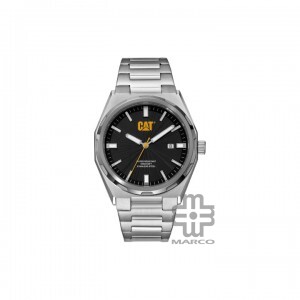 Caterpillar California AL-141-11-121 Black Stainless Steel Analog Watch | 43MM | 2Y Warranty