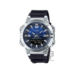 Casio General AMW-870A-2AV Black Resin Band Men Watch