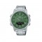 Casio General AMW-880D-3AV Silver Stainless Steel Band Men Watch