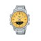 Casio General AMW-880D-9AV Silver Stainless Steel Band Men Watch