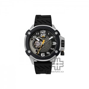 Caterpillar AUTOMAX AN-148-21-132 | Black Silicone | Analog Watch | Automatic Movement | 4MM | 2Y Warranty