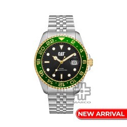 Caterpillar R-TYPE 1.2 AO-141-11-123| Black Dial | Stainless Steel | Analogue Watch | 2Y Warranty