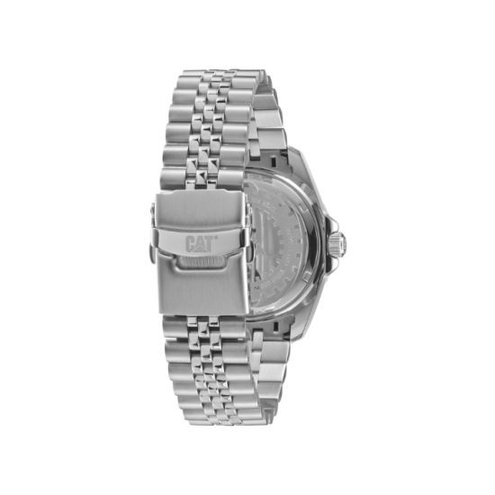 Caterpillar R-TYPE AO-141-11-126| Black & Blue Stainless Steel | Analogue Watch | 100M | 43MM | 2Y Warranty