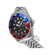 Caterpillar R-TYPE AO-141-11-128| Blue & Red Stainless Steel | Analogue Watch | 100M | 43MM | 2Y Warranty