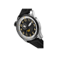 Caterpillar SPUN | AQ-141-21-112 | Black White Silicone Strap | Analog Watch | 100M WR| 2Y Warranty