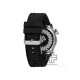Caterpillar SPUN | AQ-141-21-112 | Black White Silicone Strap | Analog Watch | 100M WR| 2Y Warranty