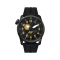 Caterpillar SPUN | AQ-161-21-117 | Black Silicone Strap | Analog Watch | 100M WR| 2Y Warranty