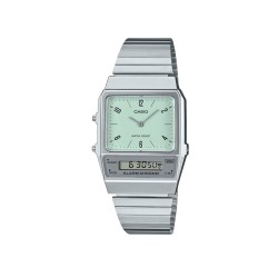 Casio Vintage AQ-800E-3A Silver Stainless Steel Band Men Watch / Women Watch / Unisex Watch Casio Vintage AQ-800E-3A Silver Stainless Steel Band Men Watch / Women Watch / Unisex Watch