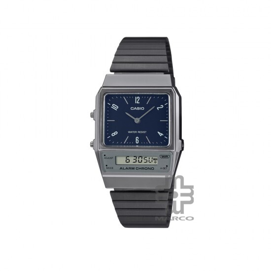 Casio Vintage AQ-800EB-2A Black Stainless Steel Band Men Watch / Women Watch / Unisex Watch Casio Vintage AQ-800EB-2A Black Stainless Steel Band Men Watch / Women Watch / Unisex Watch