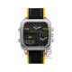 Caterpillar Retro D Multi | AS-149-21-137 | Black Yellow Nylon Strap | Ana-Digit Watch | 100M WR| 2Y Warranty Caterpillar Retro D Multi | AS-149-21-137 | Black Yellow Nylon Strap | Ana-Digit Watch | 100M WR| 2Y Warranty