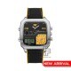 Caterpillar Retro D Multi | AS-149-21-177 | Black Yellow Nylon Strap | Ana-Digit Watch | 50M WR | 2Y Warranty