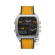 Caterpillar Retro D Multi | AS-149-27-137 | Yellow Black Nylon Strap | Ana-Digit Watch | 100M WR| 2Y Warranty