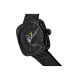 Caterpillar Auto Square | AT-168-21-131 | Black Silicone Strap | Automatic Watch | 100M WR| 2Y Warranty