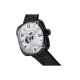 Caterpillar Auto Square | AT-168-21-231 | Black White Silicone Strap | Automatic Watch | 100M WR| 2Y Warranty