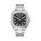CAT AXIS AV-141-11-131 Silver Stainless Steel Analog Watch | 10 ATM | 44MM | 2Y Warranty