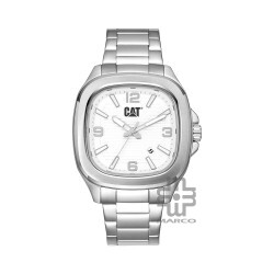 CAT AXIS AV-141-11-232 Silver Stainless Steel Analog Watch | 10 ATM | 44MM | 2Y Warranty