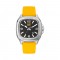CAT AXIS AV-141-27-131 Yellow Silicone Analog Watch | 10 ATM | 44MM | 2Y Warranty
