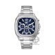 CAT AXIS CHRONO AV-143-11-636 Silver Stainless Steel Analog Watch | 10 ATM | 44MM | 2Y Warranty