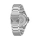 CAT HEXLINE AW-141-11-622 Silver Stainless Steel Band Analog Watch | 10 ATM | 42MM | 2Y Warranty