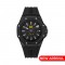 CAT HEXLINE AW-161-21-121 Black Silicone Band Analog Watch | 10 ATM | 42MM | 2Y Warranty
