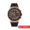 CAT HEXLINE Chrono AW-193-21-129 Black Silicone Band Analog Watch | 10 ATM | 42MM | 2Y Warranty
