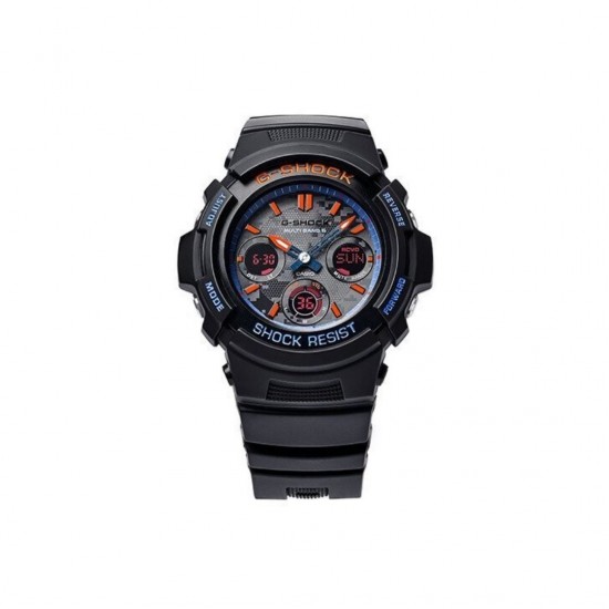 Casio G-Shock AWR-M100SCT-1A Black Resin Band Men Sports Watch