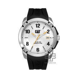 CAT ELITE AX-141-21-231 Black Silicone Band Analog Watch | 10 ATM | 46MM | 2Y Warranty