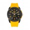 CAT ELITE AX-161-27-137 Yellow Silicone Band Analog Watch | 10 ATM | 46MM | 2Y Warranty