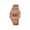 Casio Vintage B640WC-5A Rose Gold Stainless Steel Band Men Watch / Women Watch