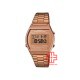 Casio Vintage B640WC-5A Rose Gold Stainless Steel Band Women Watch