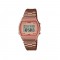 Casio Vintage B640WCG-5 Rose Gold Stainless Steel Band Men Watch / Women Watch