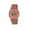 Casio Vintage B640WMR-5A Rose Gold Stainless Steel Band Men Watch / Women Watch