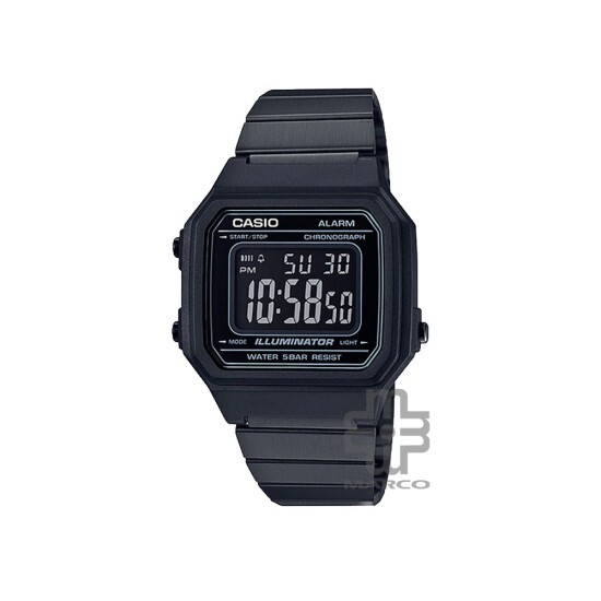 Casio Vintage B650WB-1B Black Stainless Steel Band Men Watch / Women Watch Casio Vintage B650WB-1B Black Stainless Steel Band Men Watch / Women Watch