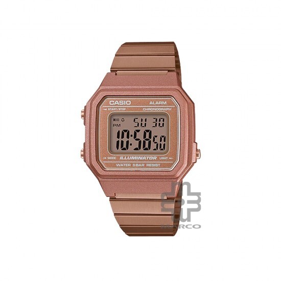 Casio Vintage B650WC-5A Rose Gold Stainless Steel Band Men Watch / Women Watch Casio Vintage B650WC-5A Rose Gold Stainless Steel Band Men Watch / Women Watch